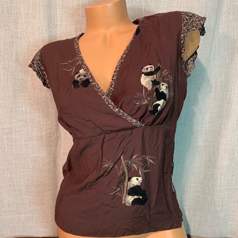 Panda and Bamboo top